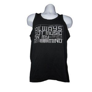 Full Circle Nevada City California 14585 Always Got Music Tank Top Size Large on